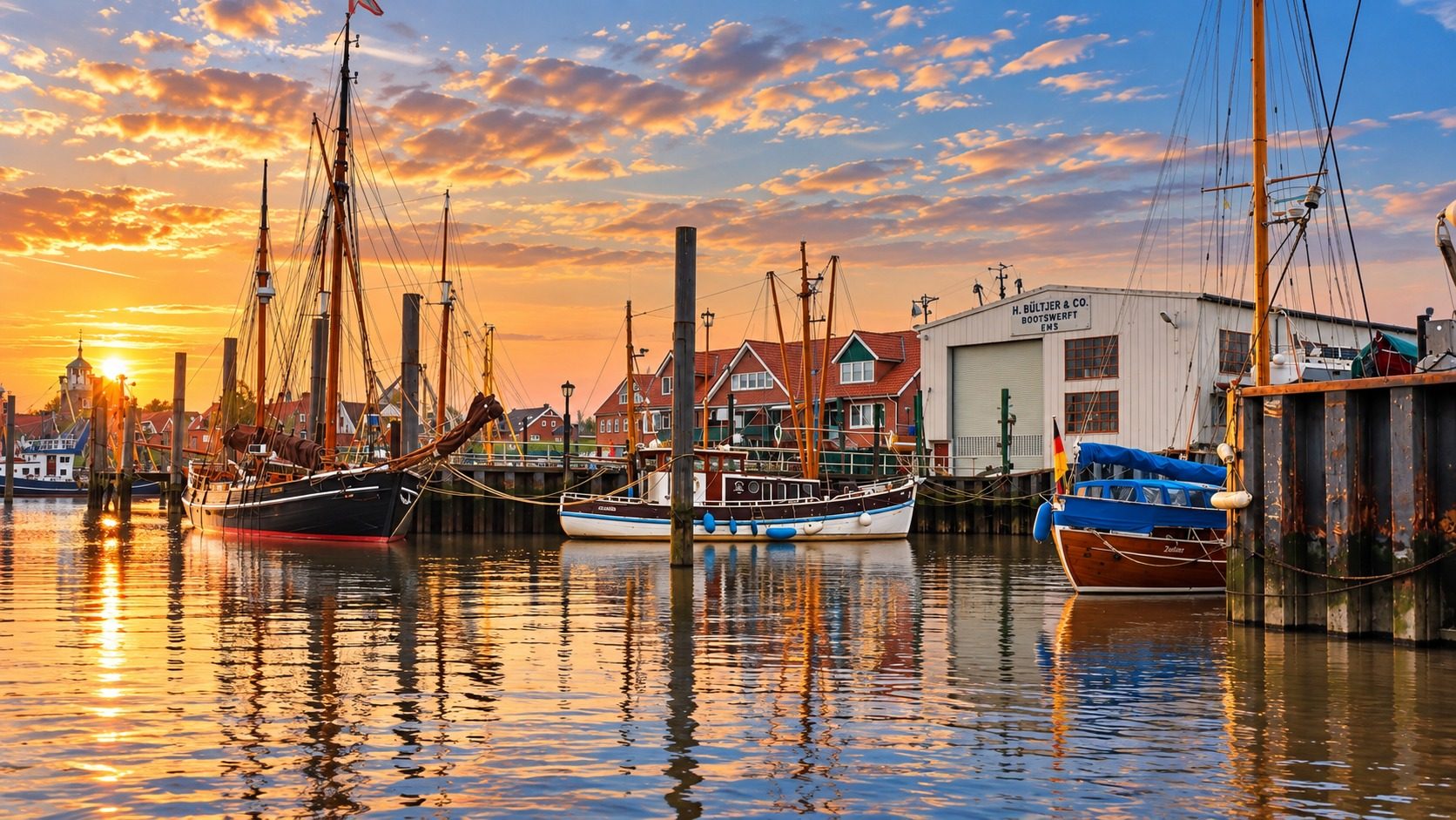 Hafen in Ostfriesland